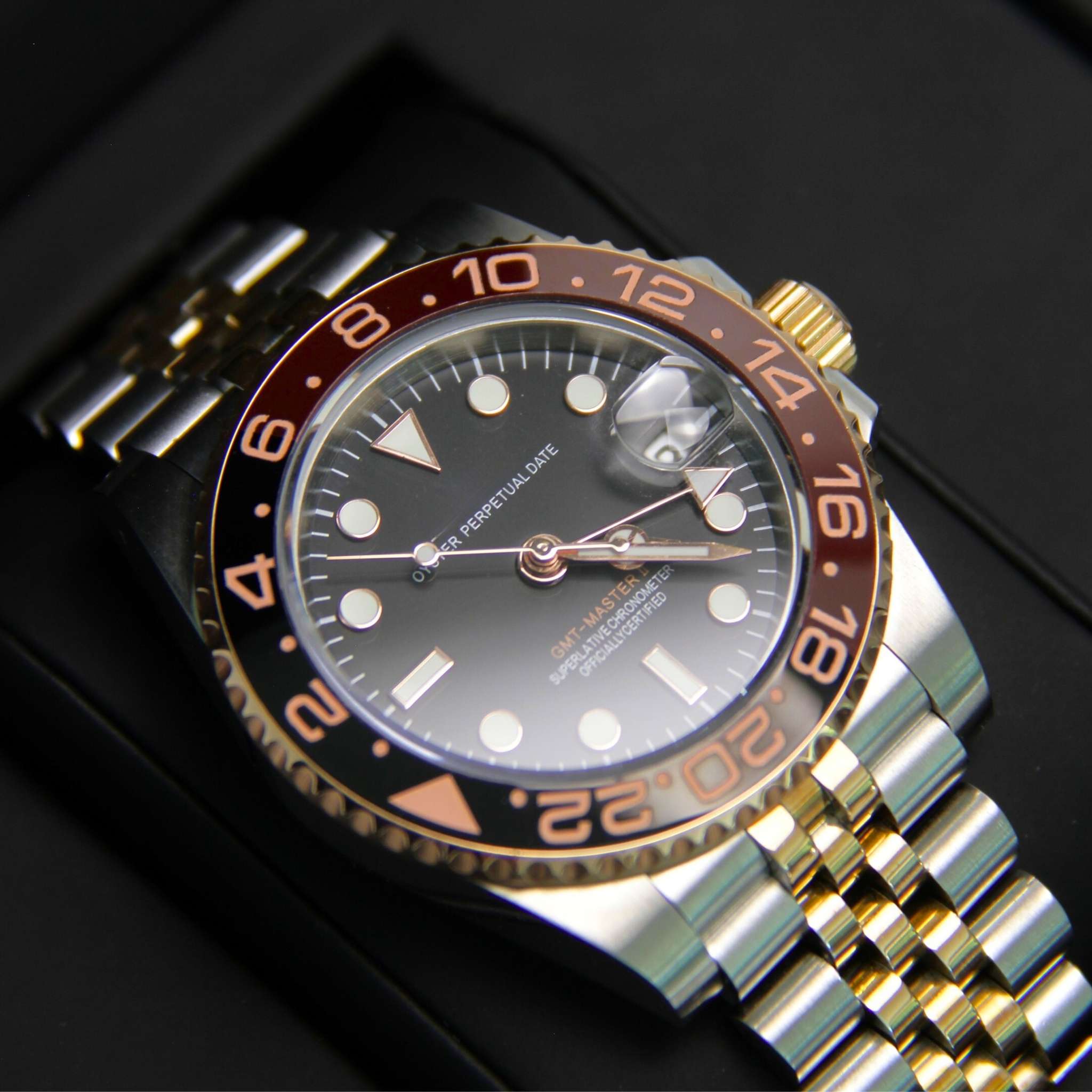 SEIKMOD GMT | ROOT BEER