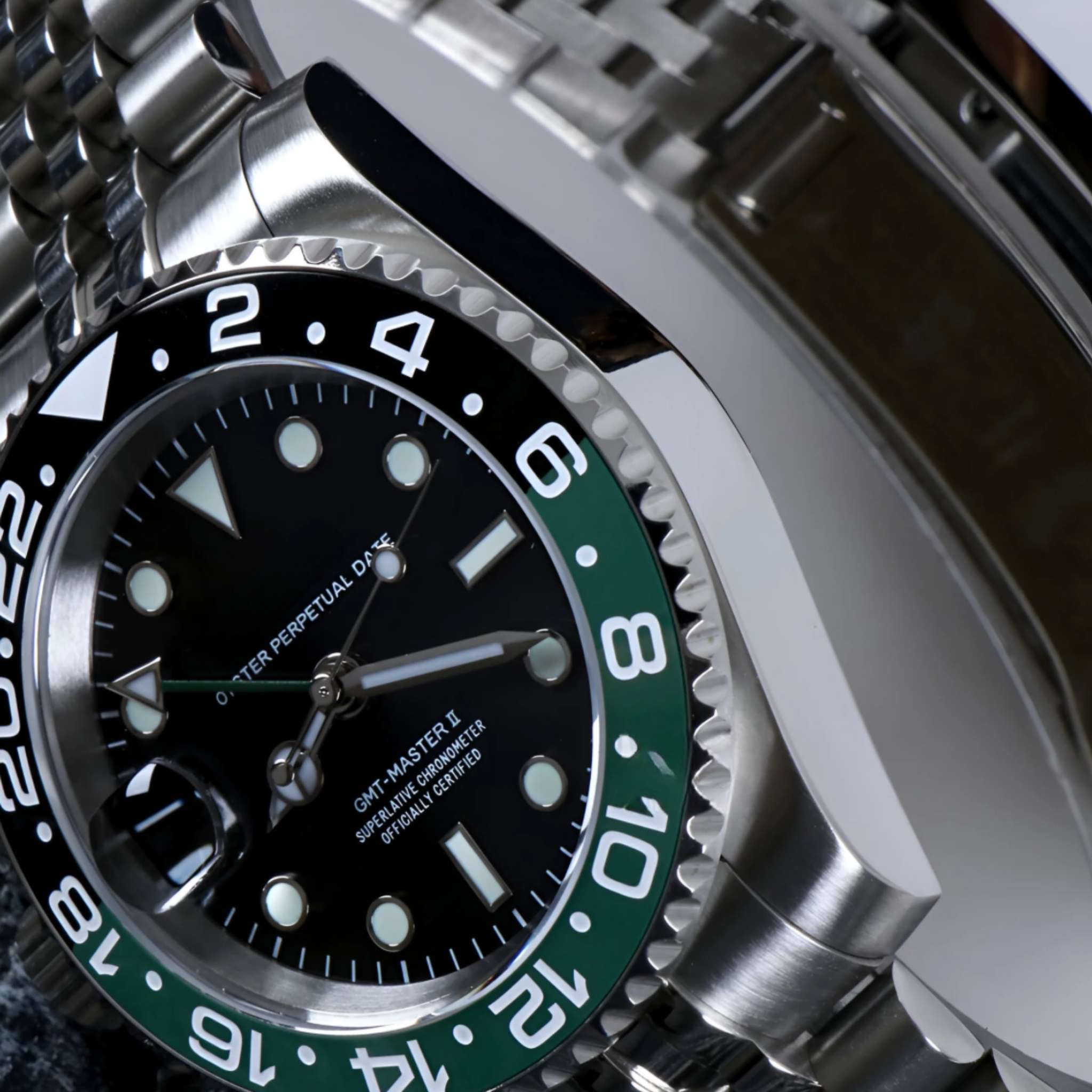 GMT Sprite – Montre Automatique GMT Personnalisée