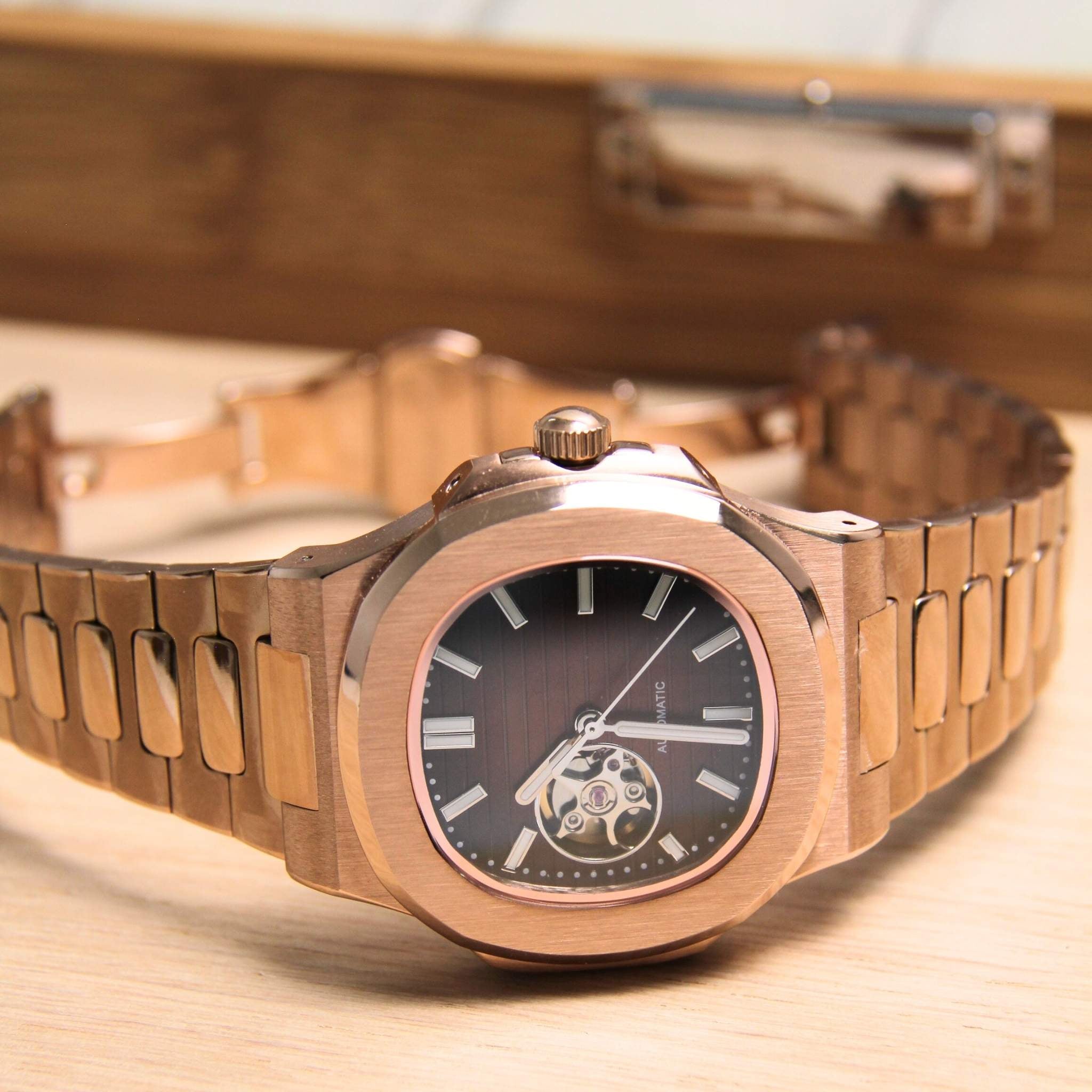 Écrin premium Nautic Cœur Ouvert Or Rose | Modus Horlogerie