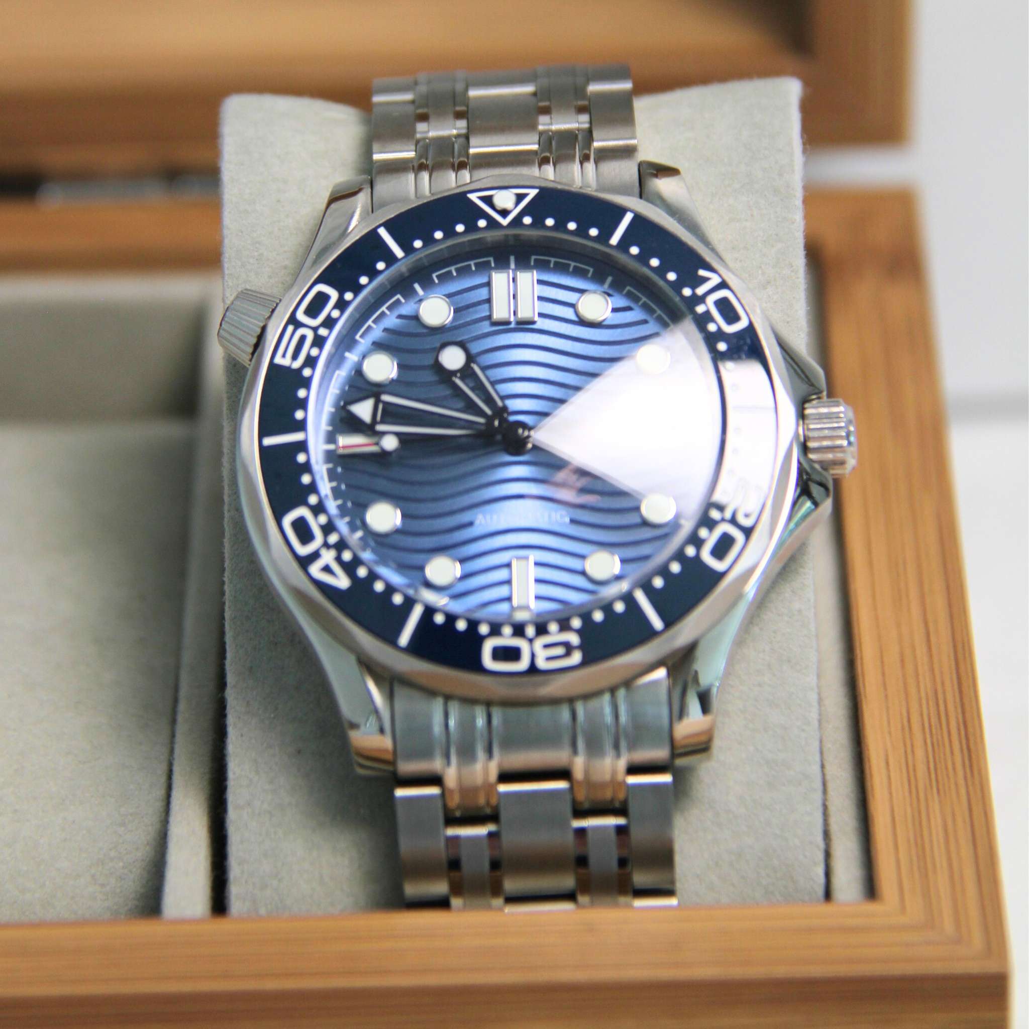 Mouvement automatique NH35 – Ocean Bleu | Modus Horlogerie