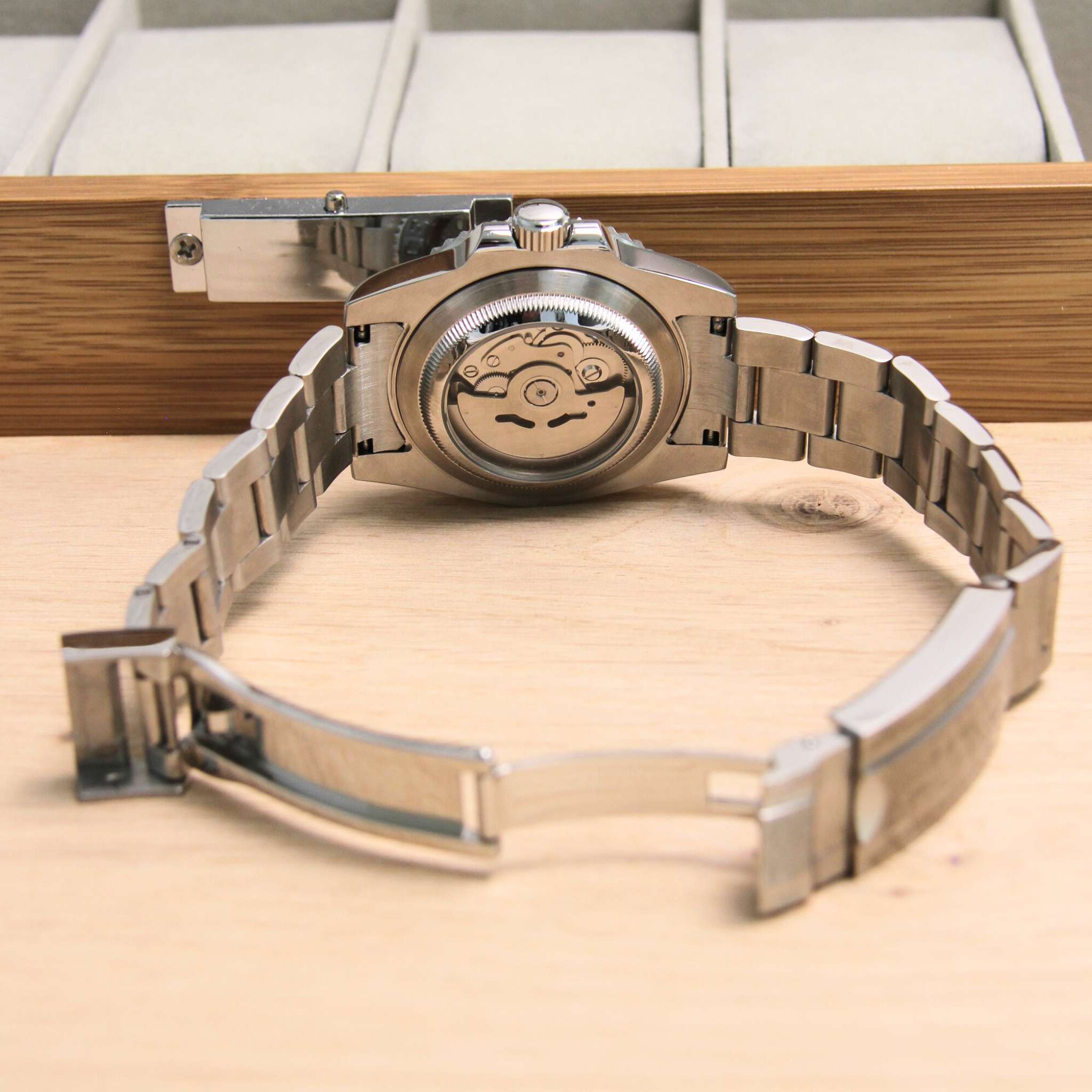 Écrin premium Coastal Bleu & Gris | Modus Horlogerie