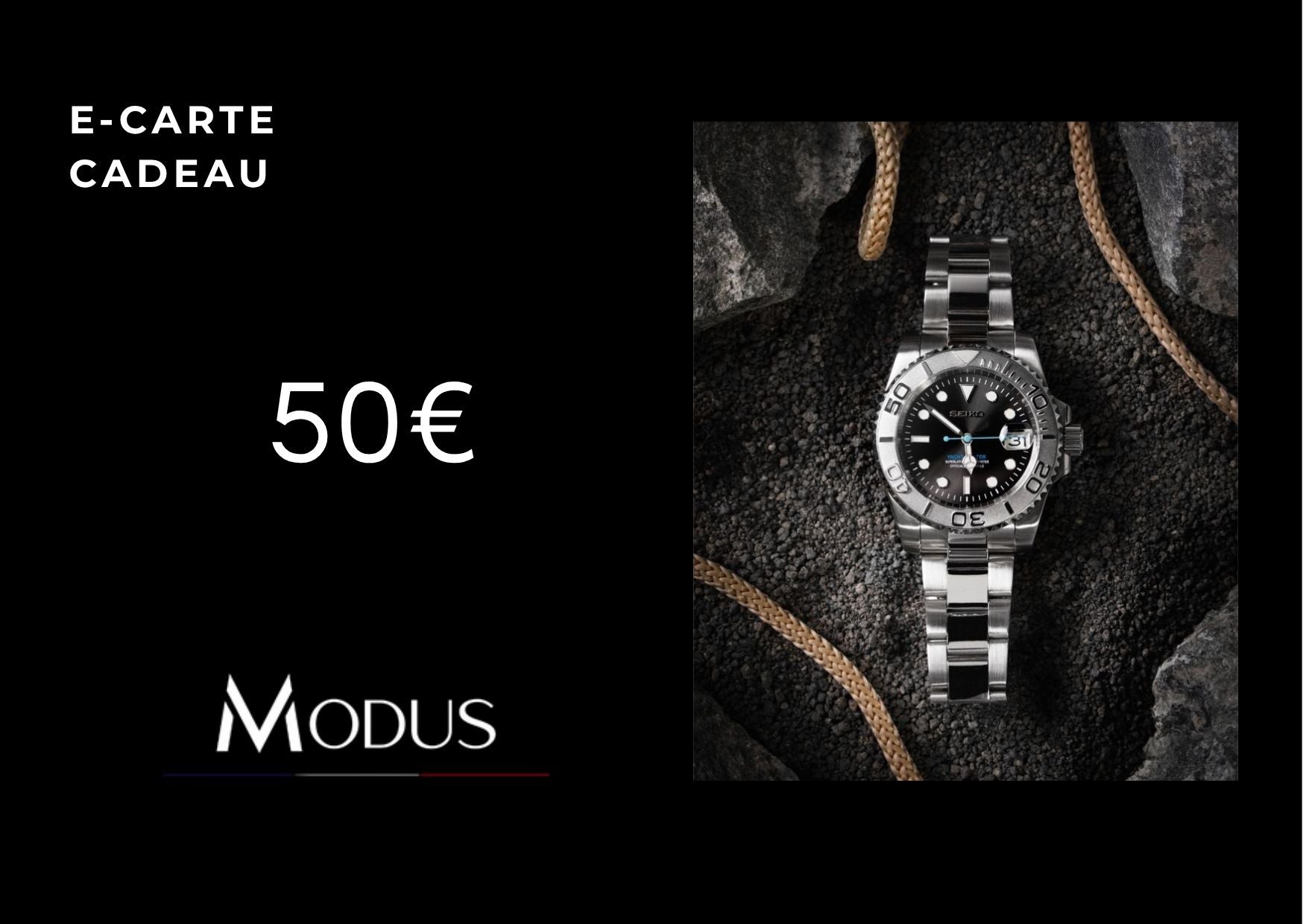 E-CARTE CADEAU MODUS