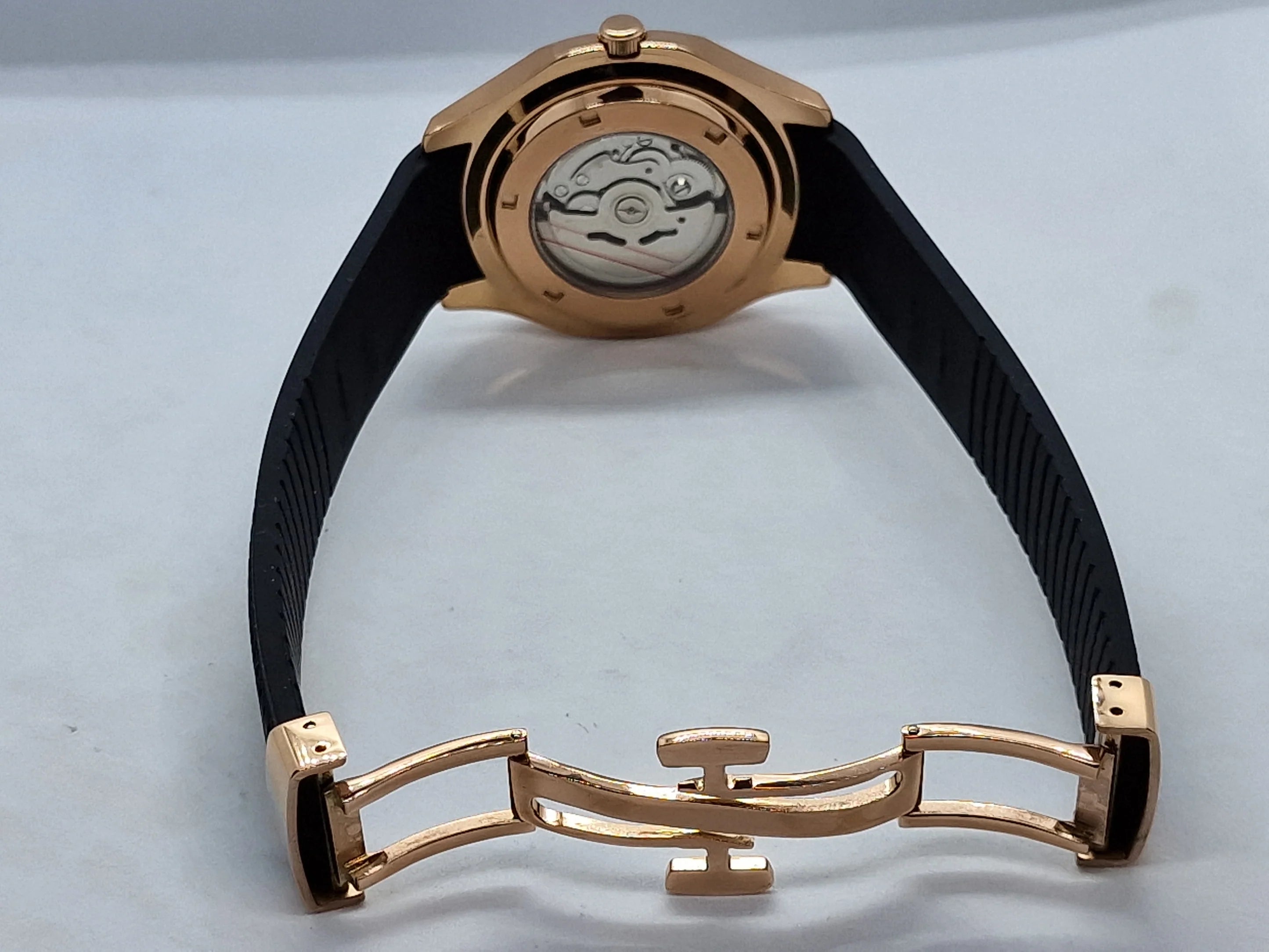 Seiko Mod Aquanaut Rose Gold Black 39mm