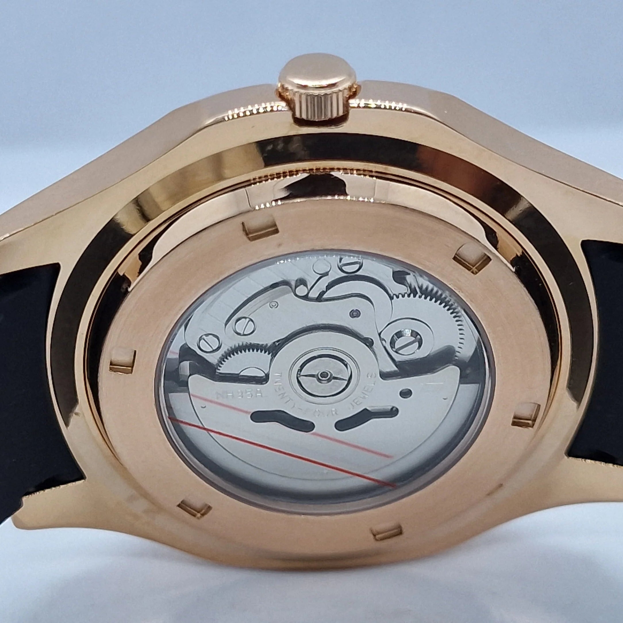 Seiko Mod Aquanaut Rose Gold Black 39mm