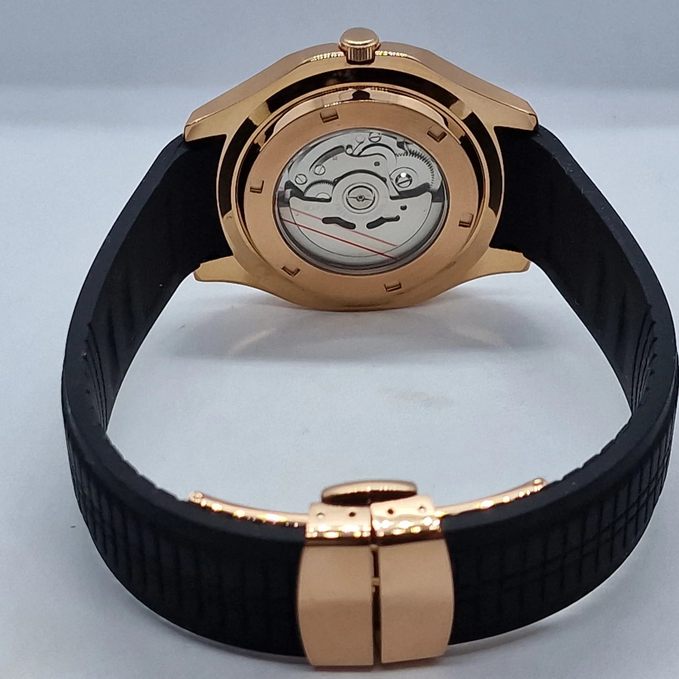 Seiko Mod Aquanaut Rose Gold Black 39mm