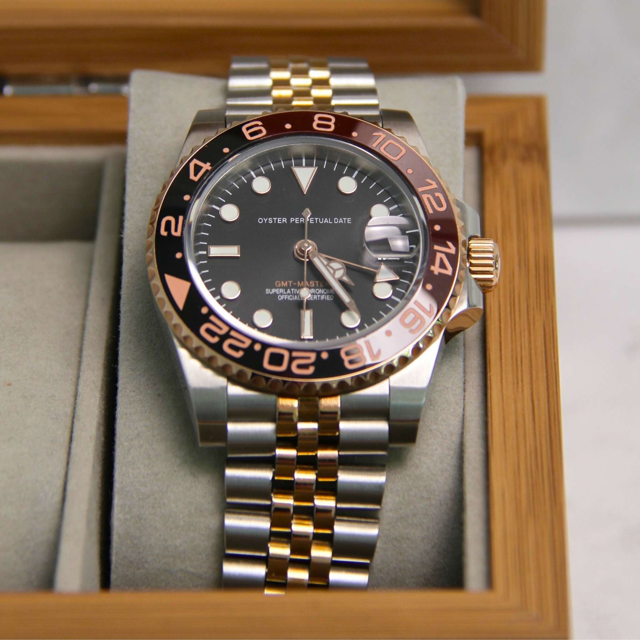 SEIKMOD GMT | ROOT BEER