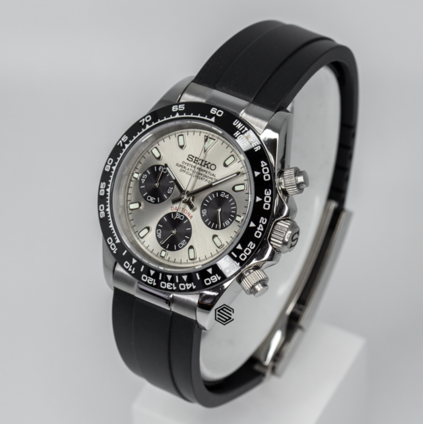 Seiko Mod Daytona Grey 40mm