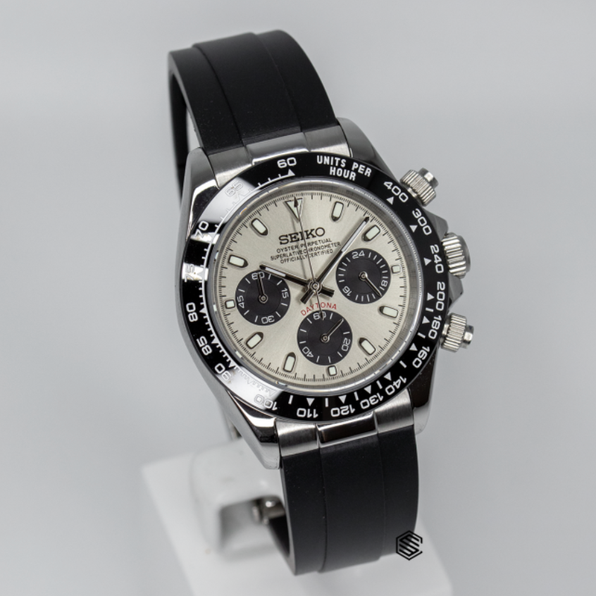 Seiko Mod Daytona Grey 40mm