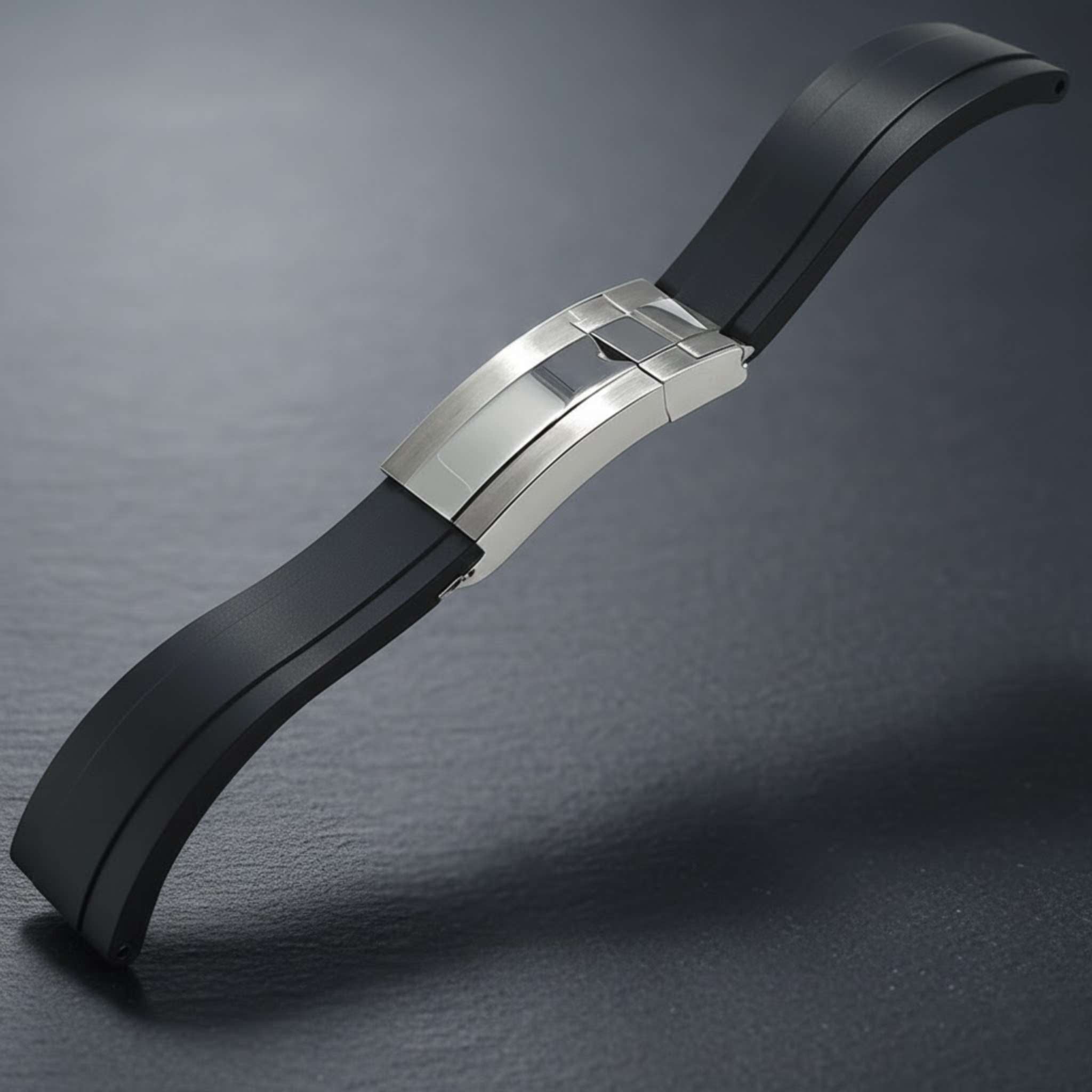 Bracelet Oysterflex universel caoutchouc – vue avant