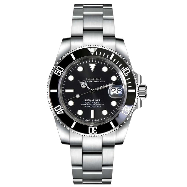 SEIKMOD SUBMARINER | BLACK
