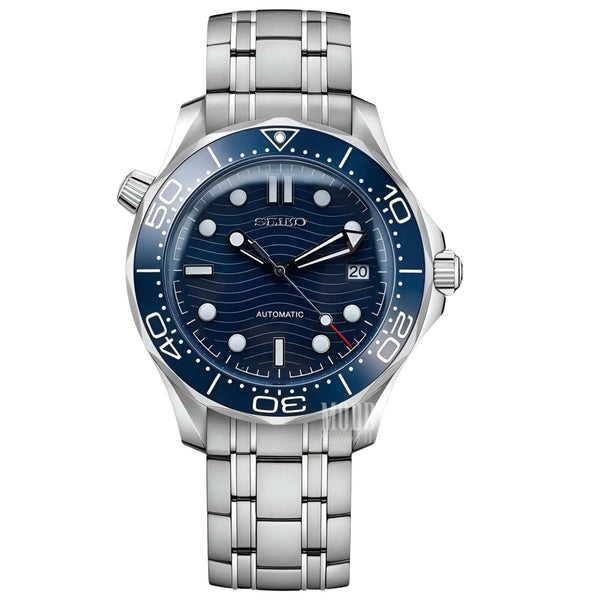 Ocean Bleu – Montre Automatique Personnalisée